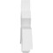 Ekena Millwork Alberta Architectural Grade PVC Gable Bracket, 84"W x 21"H x 4"D x 6"F, 6/12 Pitch GBP084X21X0406ALB00 - alternate 5